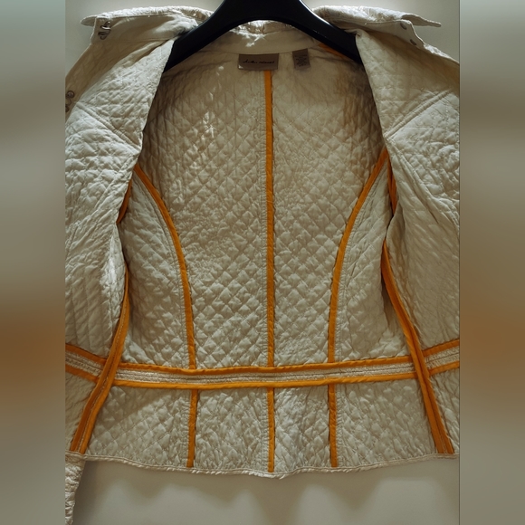 Vintage Women's  Quilted Satin Jacket I.E Relaxed size Medium - Picture 5 of 12